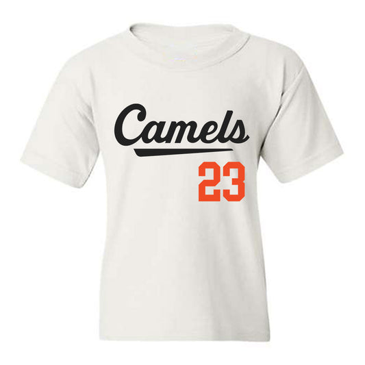 Campbell - NCAA Baseball : Camden Wimbish - Replica Shersey Youth T-Shirt-0