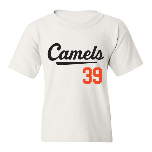 Campbell - NCAA Baseball : Braxton Shaffer - Replica Shersey Youth T-Shirt-0