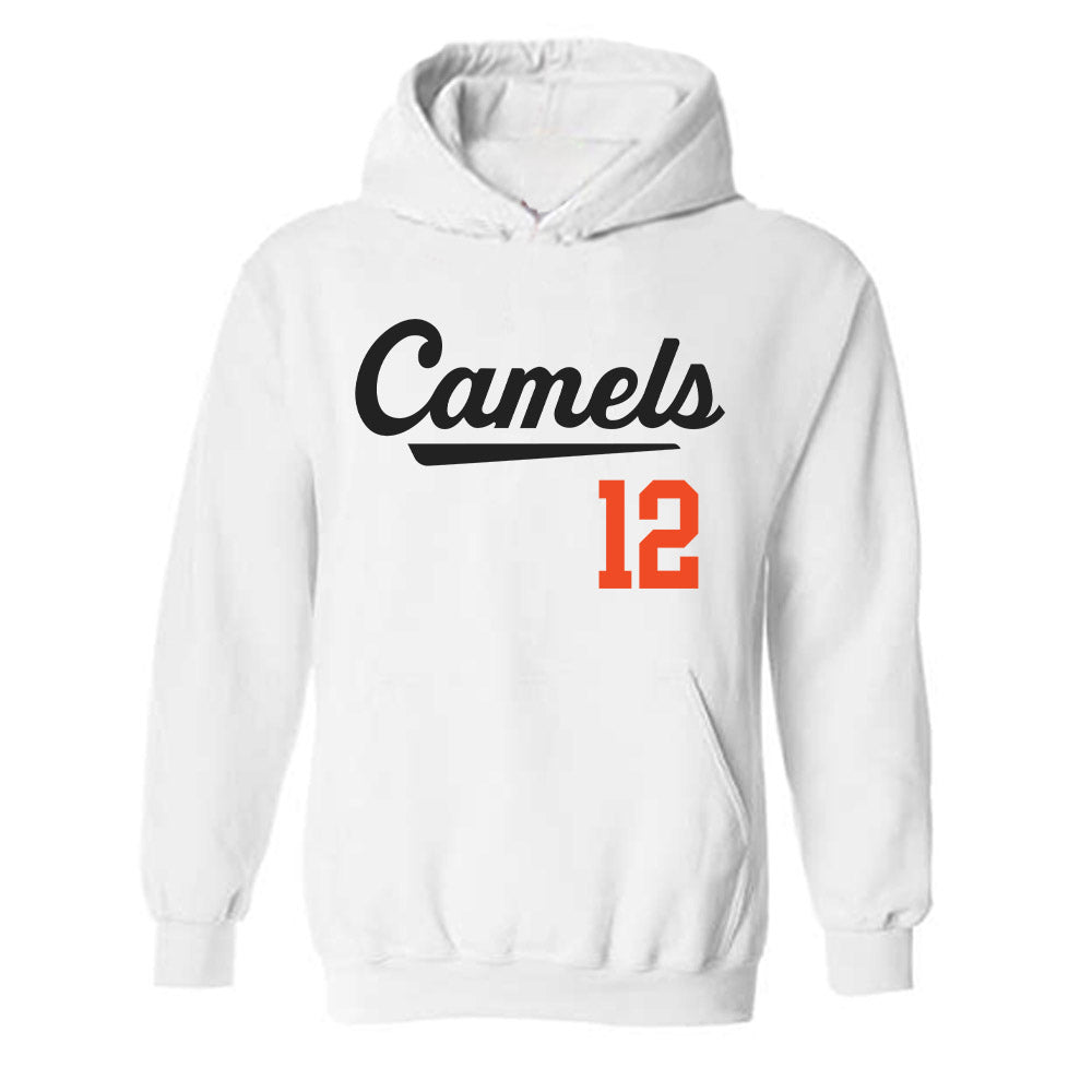 Campbell - NCAA Baseball : Lleyton Grubich - Replica Shersey Hooded Sweatshirt-0