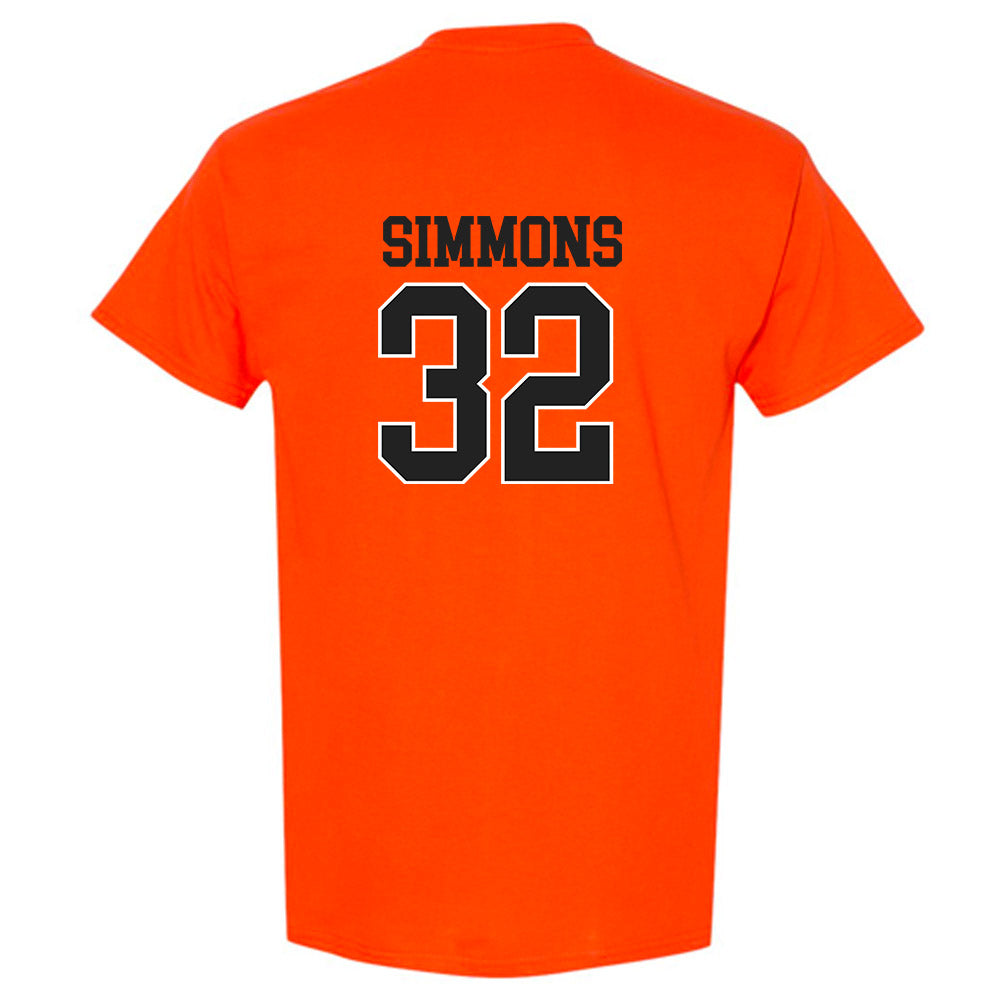 Campbell - NCAA Baseball : Owen Simmons - Replica Shersey T-Shirt-1