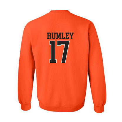 Campbell - NCAA Baseball : Trenton Rumley - Replica Shersey Crewneck Sweatshirt-1