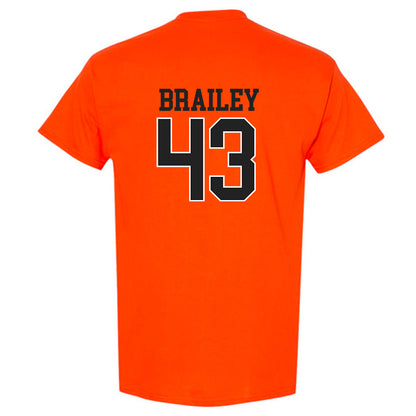 Campbell - NCAA Baseball : Beau Brailey - Replica Shersey T-Shirt-1