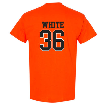 Campbell - NCAA Baseball : Caleb White - Replica Shersey T-Shirt-1