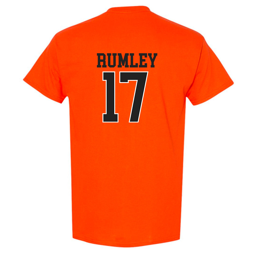 Campbell - NCAA Baseball : Trenton Rumley - Replica Shersey T-Shirt-1