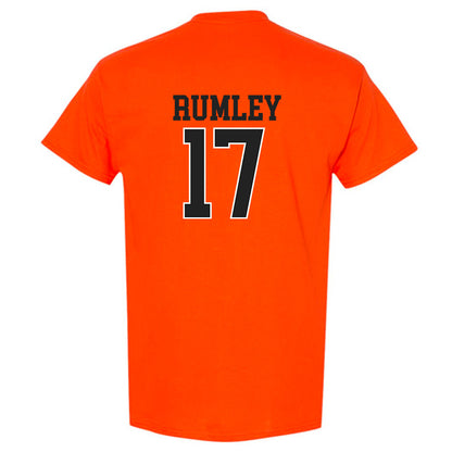 Campbell - NCAA Baseball : Trenton Rumley - Replica Shersey T-Shirt-1