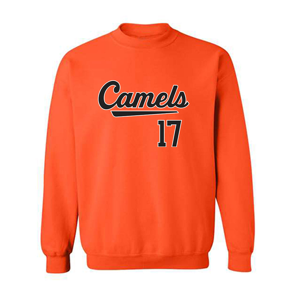 Campbell - NCAA Baseball : Trenton Rumley - Replica Shersey Crewneck Sweatshirt-0