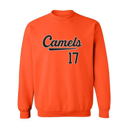 Campbell - NCAA Baseball : Trenton Rumley - Replica Shersey Crewneck Sweatshirt-0