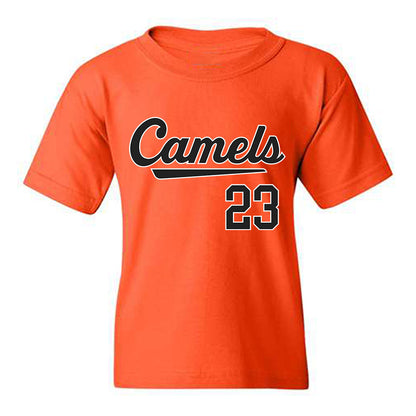 Campbell - NCAA Baseball : Camden Wimbish - Replica Shersey Youth T-Shirt-0