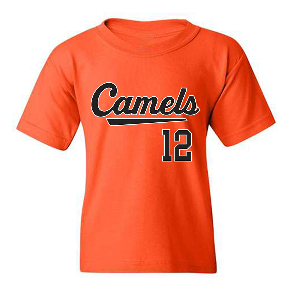 Campbell - NCAA Baseball : Lleyton Grubich - Replica Shersey Youth T-Shirt-0