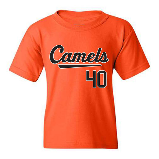 Campbell - NCAA Baseball : Jimmy Bell - Replica Shersey Youth T-Shirt-0