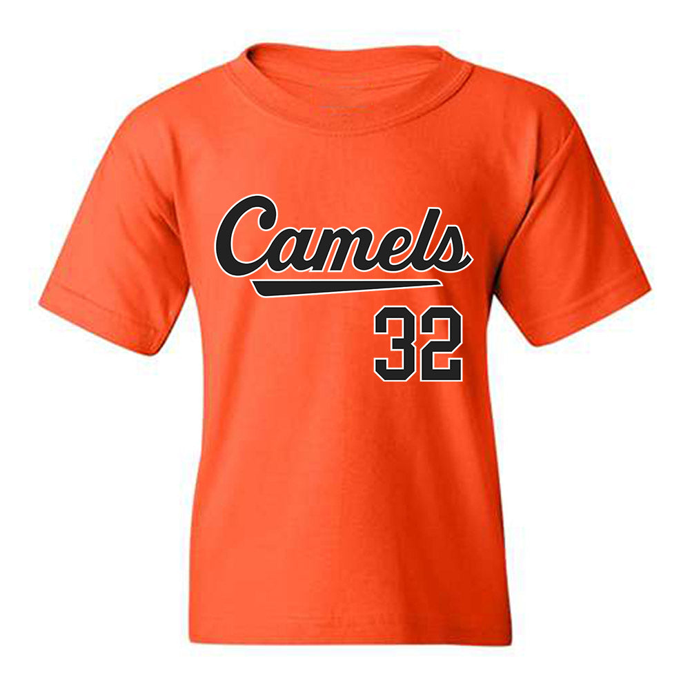 Campbell - NCAA Baseball : Owen Simmons - Replica Shersey Youth T-Shirt-0