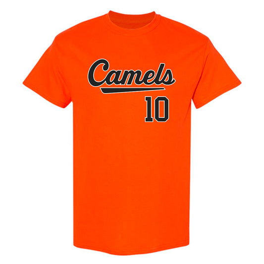 Campbell - NCAA Baseball : Darnell Parker Jr - Replica Shersey T-Shirt-0