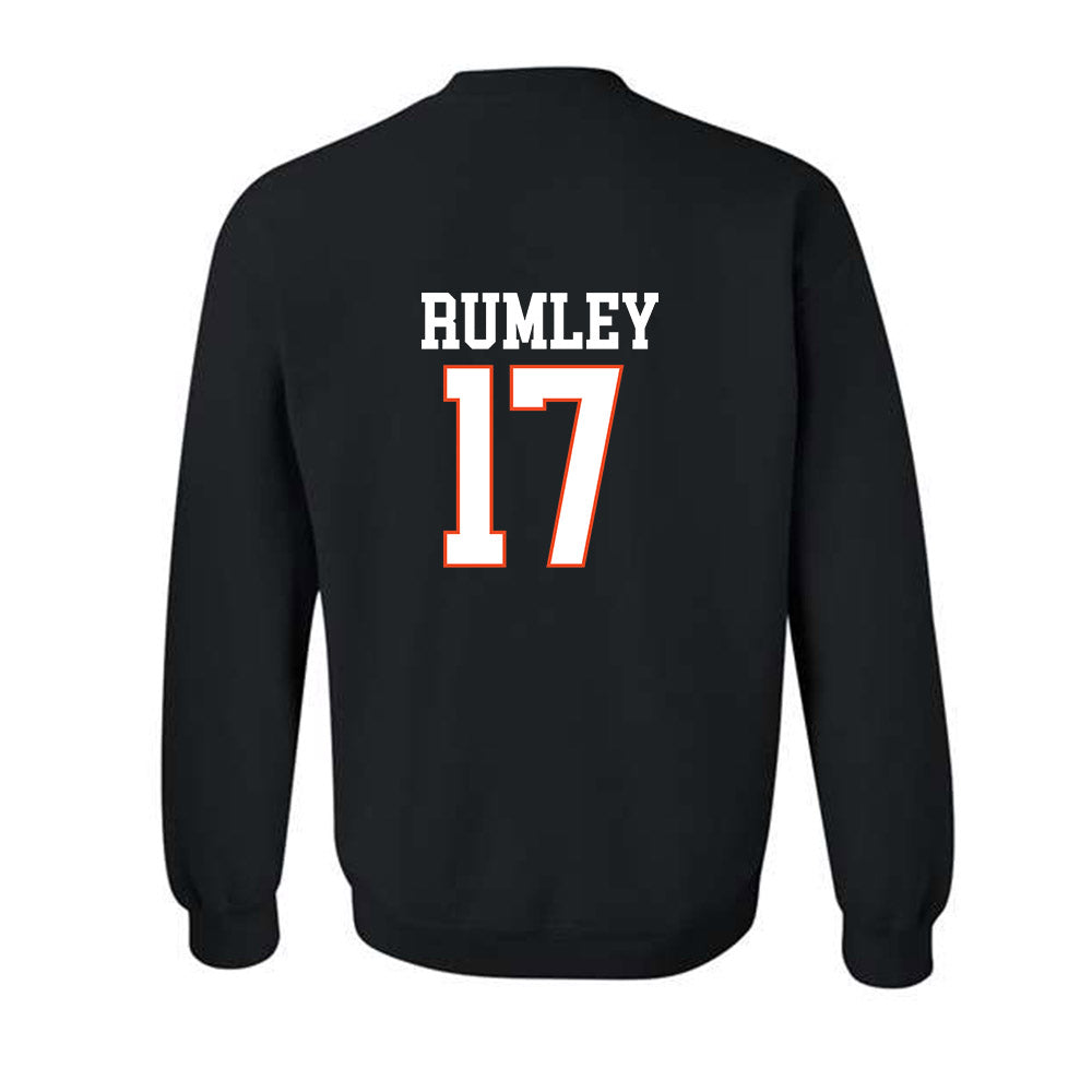 Campbell - NCAA Baseball : Trenton Rumley - Replica Shersey Crewneck Sweatshirt-1