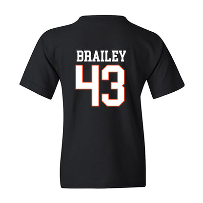 Campbell - NCAA Baseball : Beau Brailey - Replica Shersey Youth T-Shirt-1