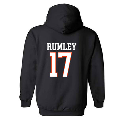 Campbell - NCAA Baseball : Trenton Rumley - Replica Shersey Hooded Sweatshirt-1