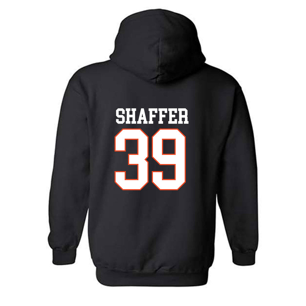 Campbell - NCAA Baseball : Braxton Shaffer - Replica Shersey Hooded Sweatshirt-1