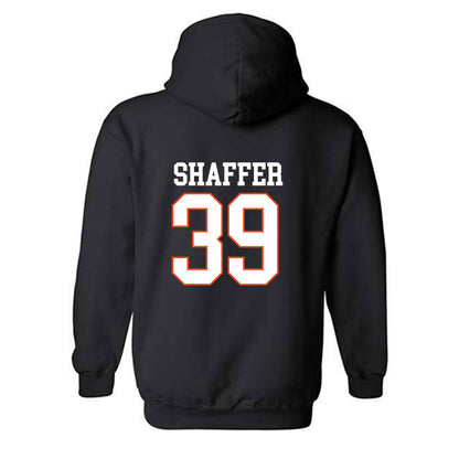 Campbell - NCAA Baseball : Braxton Shaffer - Replica Shersey Hooded Sweatshirt-1
