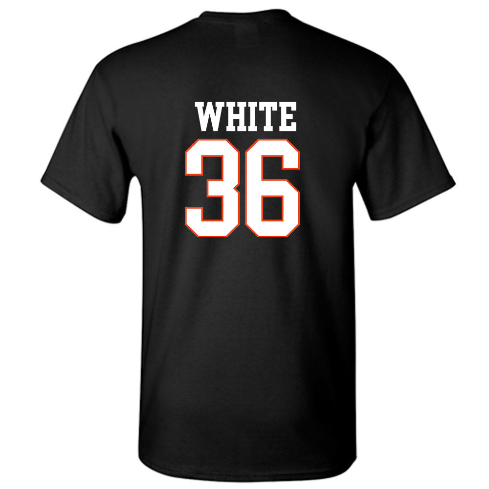 Campbell - NCAA Baseball : Caleb White - Replica Shersey T-Shirt-1