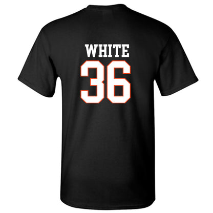 Campbell - NCAA Baseball : Caleb White - Replica Shersey T-Shirt-1