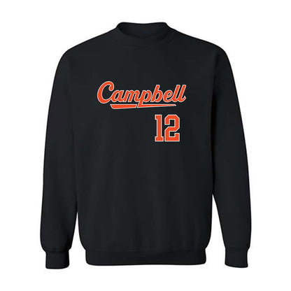Campbell - NCAA Baseball : Lleyton Grubich - Replica Shersey Crewneck Sweatshirt-0