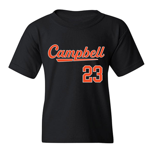 Campbell - NCAA Baseball : Camden Wimbish - Replica Shersey Youth T-Shirt-0