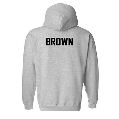 Campbell - NCAA Women's Track & Field : Timayah Brown - Fashion Shersey Hooded Sweatshirt-1