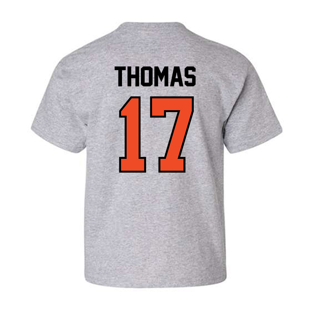 Campbell - NCAA Football : Malachi Thomas - Fashion Shersey Youth T-Shirt-1