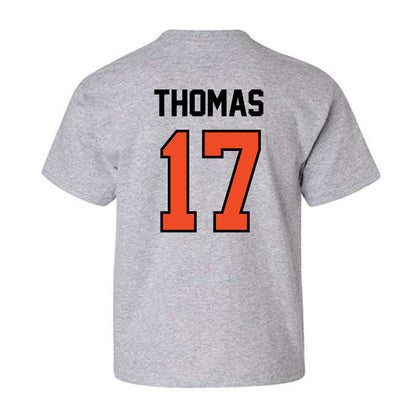 Campbell - NCAA Football : Malachi Thomas - Fashion Shersey Youth T-Shirt-1