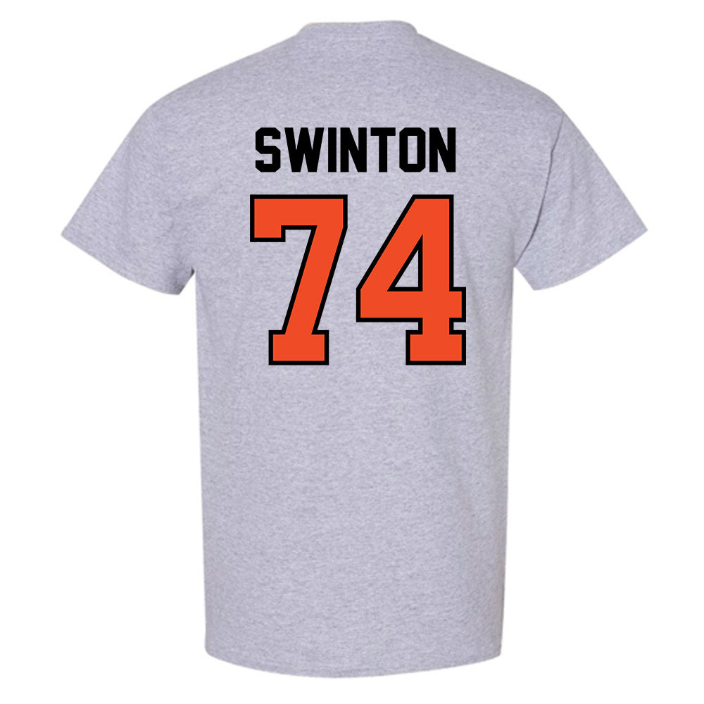 Campbell - NCAA Football : Rahshad Swinton - Fashion Shersey T-Shirt-1
