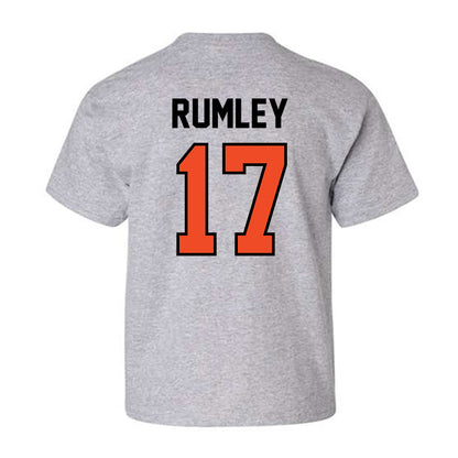 Campbell - NCAA Baseball : Trenton Rumley - Fashion Shersey Youth T-Shirt-1