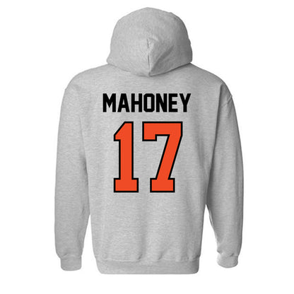 Campbell - NCAA Football : Quinn Mahoney - Fashion Shersey Hooded Sweatshirt-1
