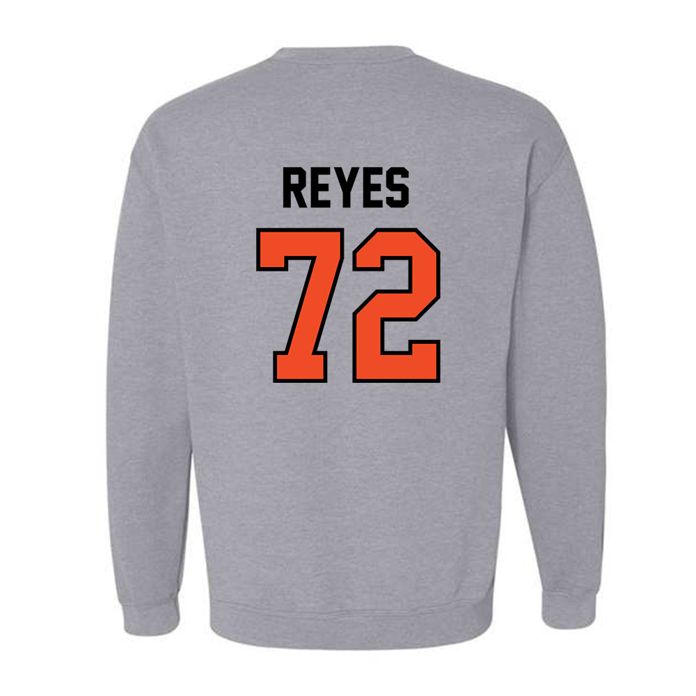 Campbell - NCAA Football : Matthew Reyes - Fashion Shersey Crewneck Sweatshirt-1