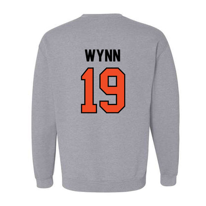 Campbell - NCAA Football : Lucas Wynn - Fashion Shersey Crewneck Sweatshirt-1