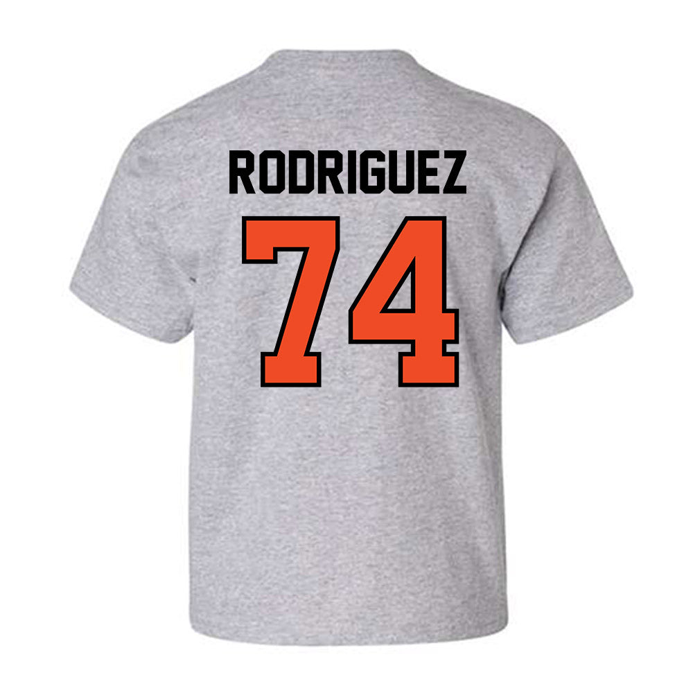 Campbell - NCAA Football : John Rodriguez - Fashion Shersey Youth T-Shirt-1