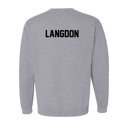 Campbell - NCAA Cheerleading : Ashlyn Langdon - Fashion Shersey Crewneck Sweatshirt-1