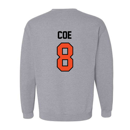 Campbell - NCAA Football : Chandler Coe - Fashion Shersey Crewneck Sweatshirt-1
