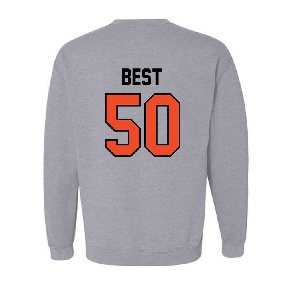 Campbell - NCAA Football : Jadon Best - Fashion Shersey Crewneck Sweatshirt-1