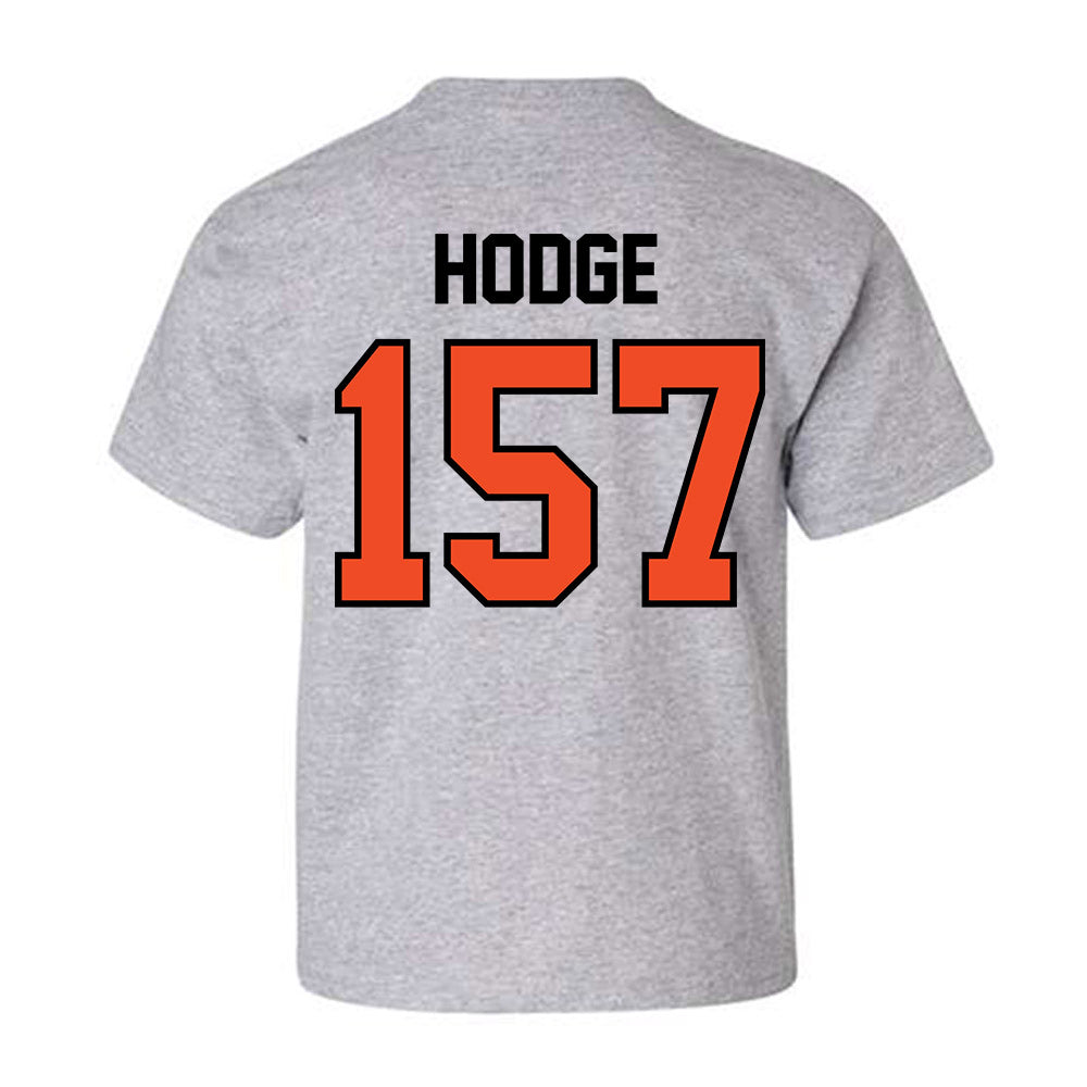 Campbell - NCAA Wrestling : Kendrick Hodge - Fashion Shersey Youth T-Shirt-1