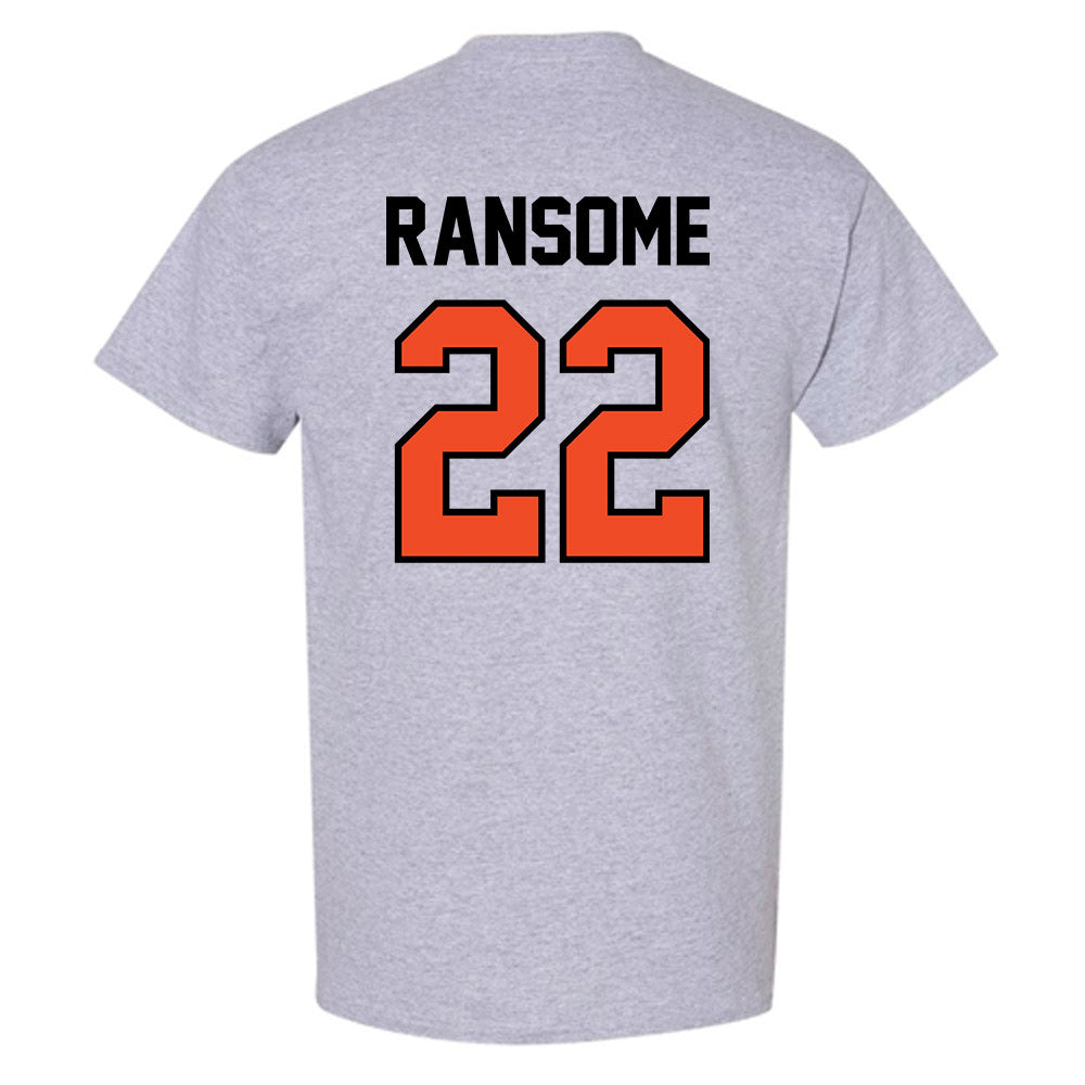 Campbell - NCAA Football : Greg Ransome - Fashion Shersey T-Shirt-1