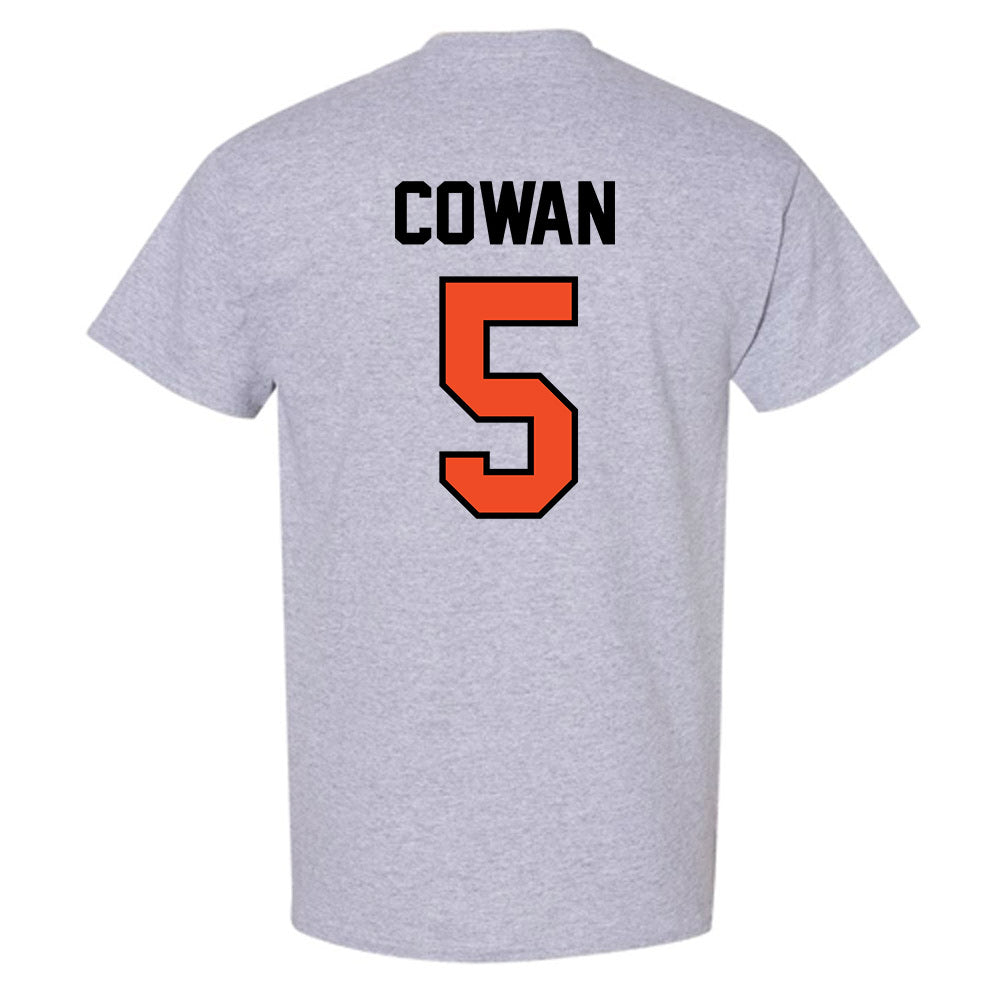 Campbell - NCAA Football : Javon Cowan - Fashion Shersey T-Shirt-1