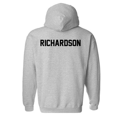 Campbell - NCAA Men's Tennis : Ethan Richardson - Fashion Shersey Hooded Sweatshirt-1