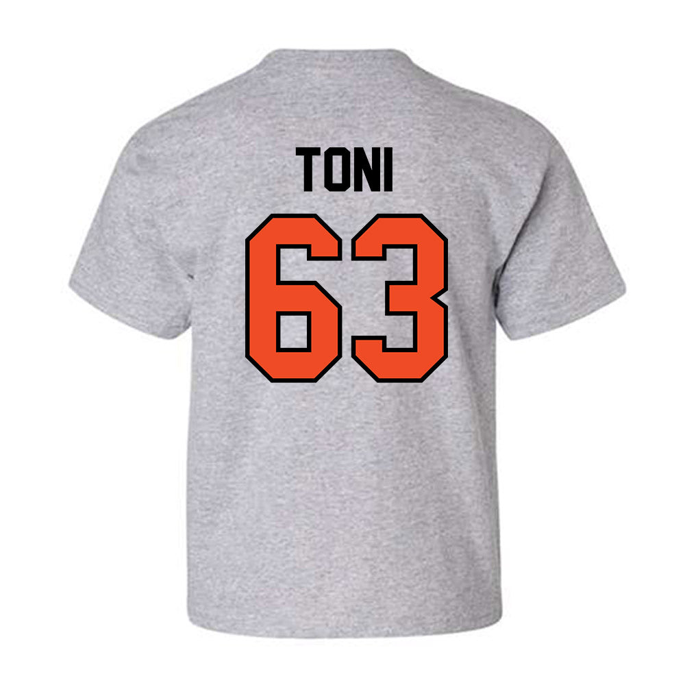 Campbell - NCAA Football : Camden Toni - Fashion Shersey Youth T-Shirt-1