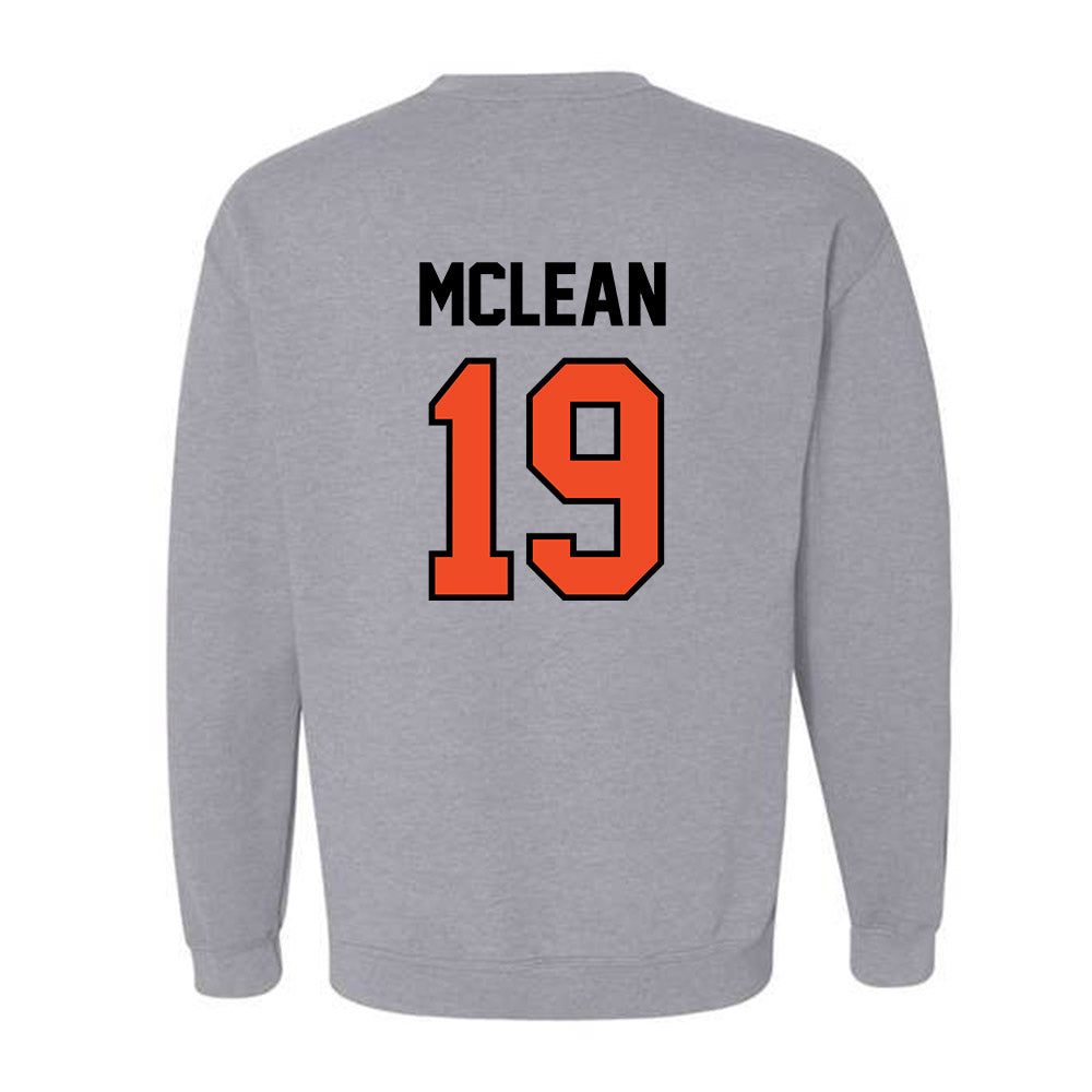Campbell - NCAA Football : Dominic McLean - Fashion Shersey Crewneck Sweatshirt-1