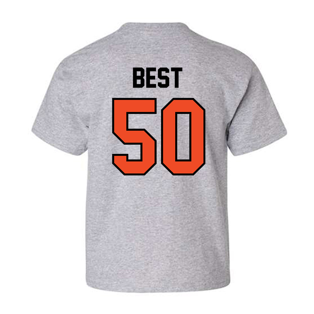 Campbell - NCAA Football : Jadon Best - Fashion Shersey Youth T-Shirt-1