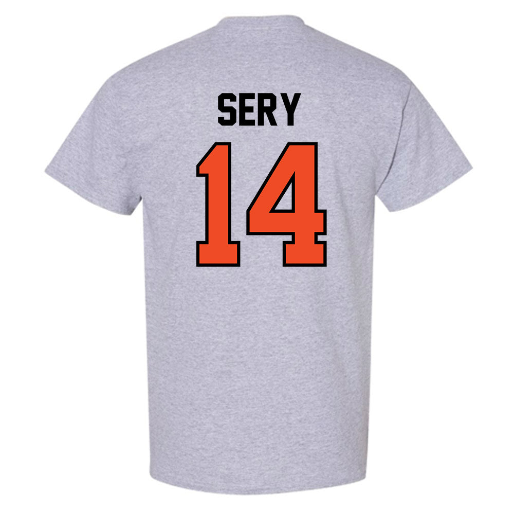 Campbell - NCAA Men's Soccer : Sam Sery - Fashion Shersey T-Shirt-1