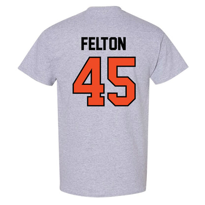 Campbell - NCAA Football : Daniel Felton - Fashion Shersey T-Shirt-1