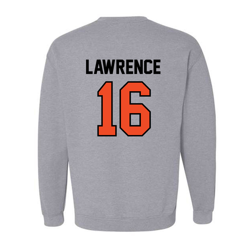Campbell - NCAA Football : Zachary Lawrence - Fashion Shersey Crewneck Sweatshirt-1