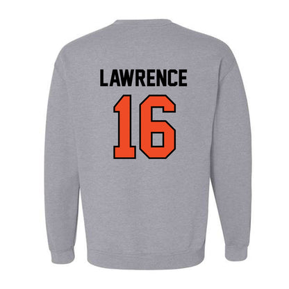 Campbell - NCAA Football : Zachary Lawrence - Fashion Shersey Crewneck Sweatshirt-1