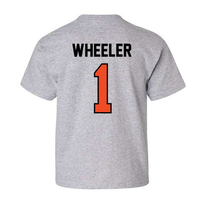 Campbell - NCAA Women's Volleyball : Lauren Wheeler - Fashion Shersey Youth T-Shirt-1
