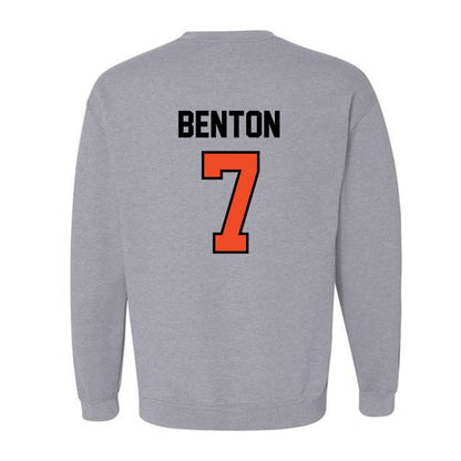 Campbell - NCAA Football : AJ Benton - Fashion Shersey Crewneck Sweatshirt-1